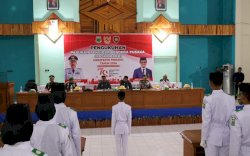 Pj Bupati Pinrang Kukuhkan Paskibraka 2024