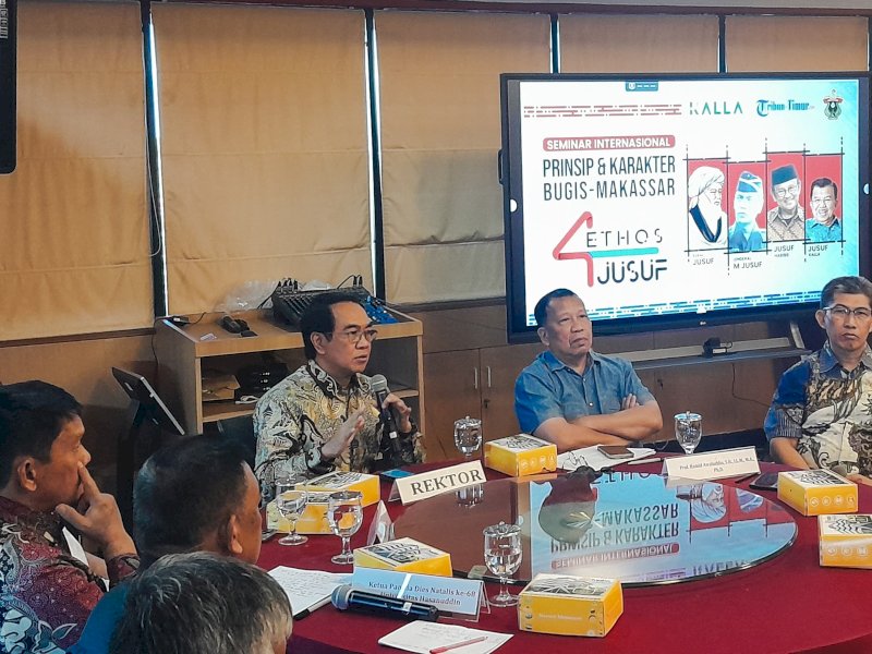 Empat Tokoh Bugis Makassar, Empat Prinsip Kehidupan: Seminar Internasional Warnai Dies Natalis Unhas ke-68
