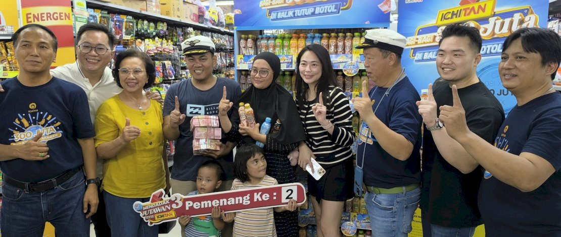 Driver Taksi Online di Makassar Menangkan 300 Juta dari Tutup Botol Ichitan