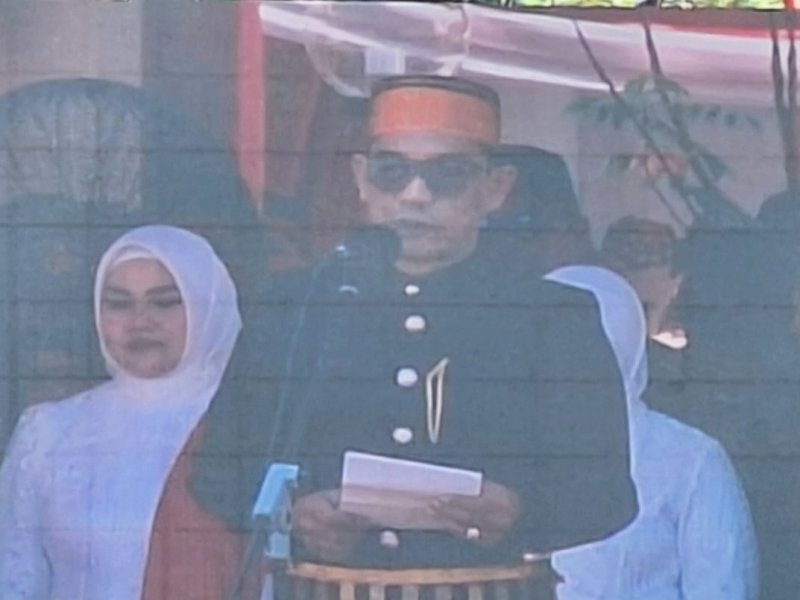 Upacara HUT ke-79 RI, Kakanwil Kemenag Sulsel Baca Doa di Rujab Gubernur