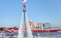 Peringatan HUT RI ke-79, Kota Makassar Suguhkan Festival Atraksi Laut dan Aubade SD-SMP se-Makassar