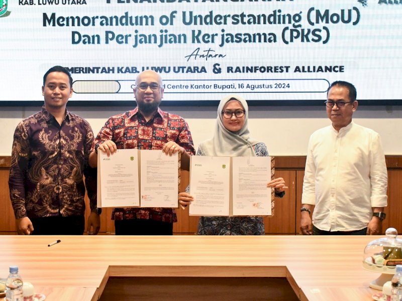 Komitmen Pemda Luwu Utara Wujudkan Landscape Sehat di Bumi La Maranginang