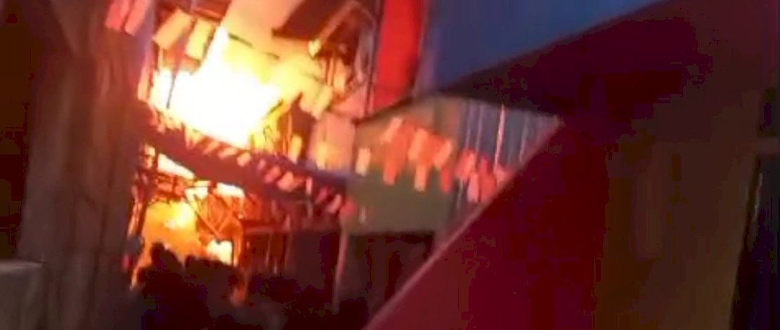 Kebakaran di Jalan Galangan Kapal. (IST) Kebakaran di Jalan Galangan Kapal. (IST)