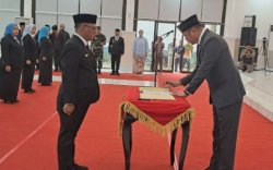 Bupati Adnan Lantik Enam Pejabat Tinggi Pratama, Andi Azis Peter jadi Sekda Defenitf Gowa