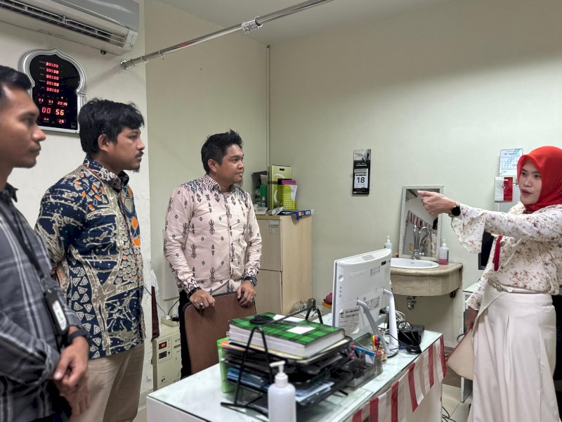 Bawaslu Gowa Awasi Koordinasi Tes Kesehatan Cabup dan Cawabup di RS Wahidin Makassar