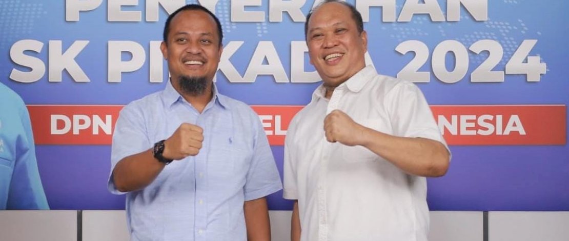 Partai Gelombang Rakyat (Gelora) Indonesia Anis Matta secara resmi mengusung pasangan Andi Sudirman Sulaiman-Fatmawati Rusdi di Pilgub Sulsel. Partai Gelombang Rakyat (Gelora) Indonesia Anis Matta secara resmi mengusung pasangan Andi Sudirman Sulaiman-Fatmawati Rusdi di Pilgub Sulsel.