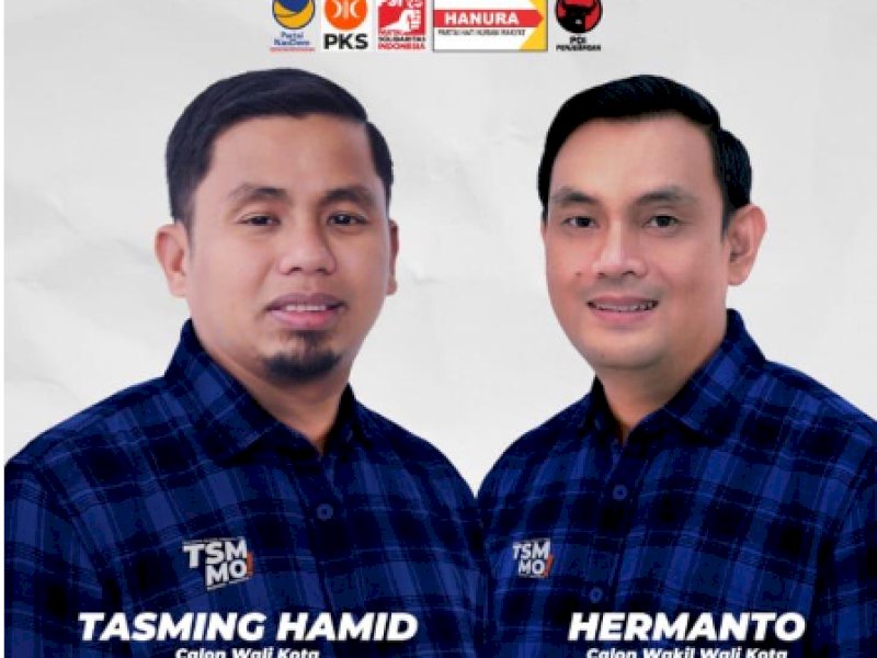 Tasming Hamid dan Hermanto Undang Warga Parepare Hadiri Pendaftaran di KPU
