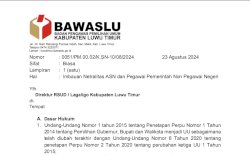 Bawaslu Lutim Dinilai Lemah Tangani Pelanggaran Netralitas ASN