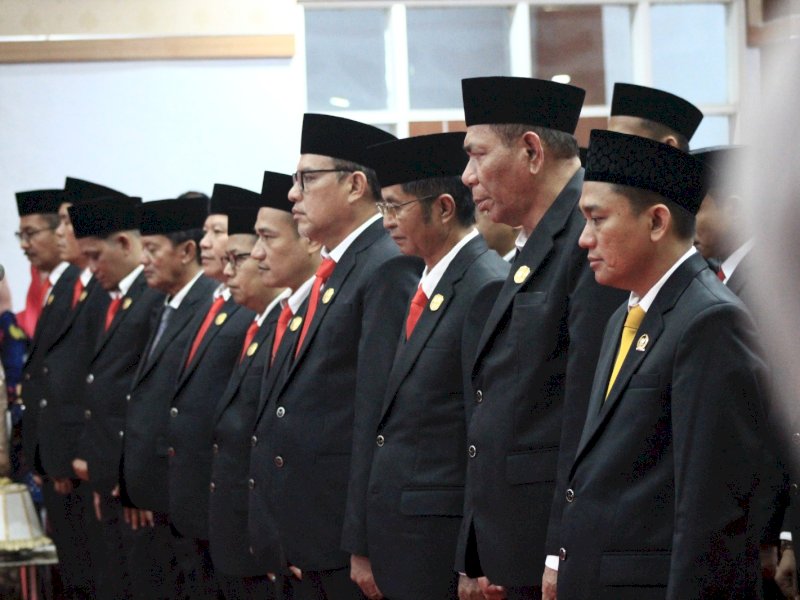 35 Anggota DPRD Luwu Utara Periode 2024 – 2029 Resmi Dilantik
