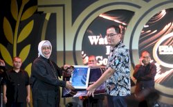 Indira Yusuf Ismail Meriahkan Malam Puncak HUT Satu Abad PDAM Kota Makassar