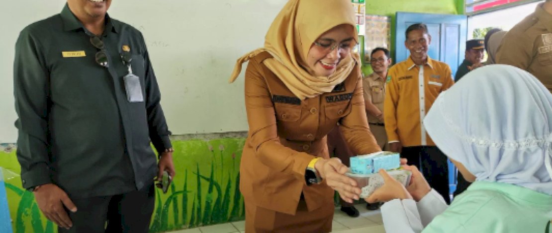 Pemkab Maros Launching Program Genius, Tiga Sekolah Dapat Pangan Bergizi