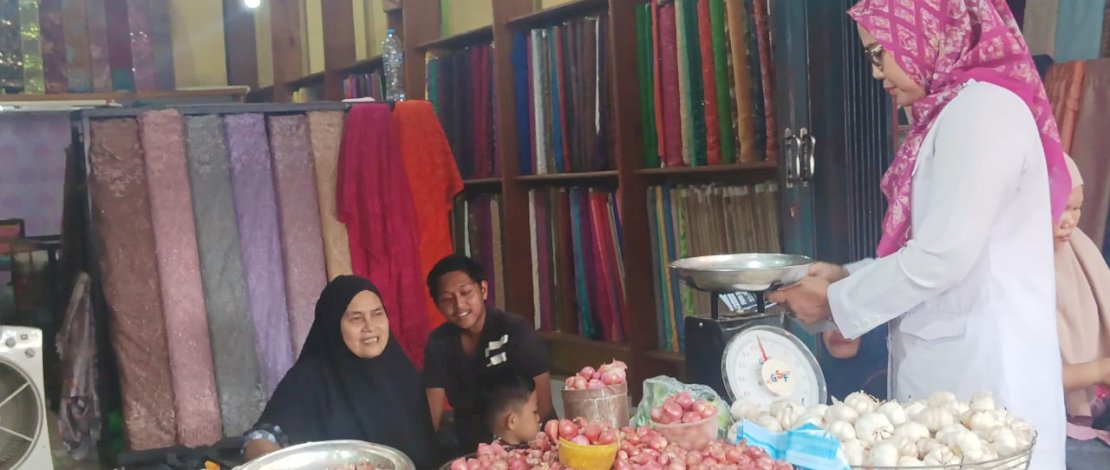 Sosialisasikan Insentif Merdeka, UPTB Wilayah Palopo Sambangi Pasar Tradisional