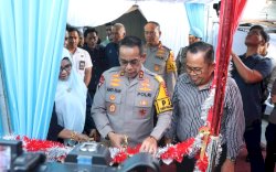 Kapolda Sulsel Andi Rian Resmikan Pembangunan Sumur Bor di Makassar, Solusi Atasi Krisis Air Bersih