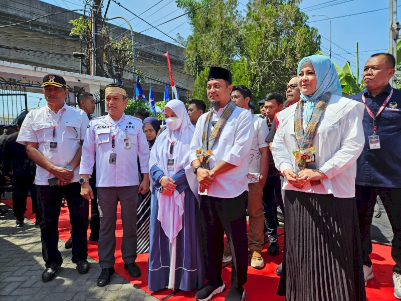 Sudirman-Fatmawati Usung Tagline 'Sulsel Maju dan Berkarakter'