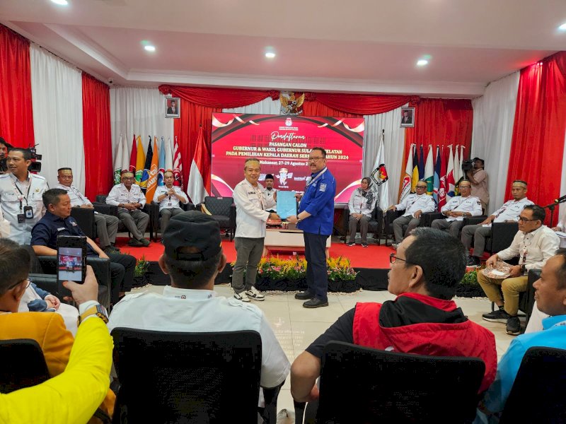 Dua Ketua Partai Tak Dampingi Andalan Hati Daftar ke KPU