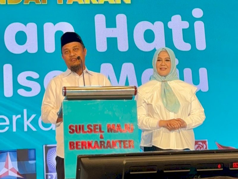 Deklarasi Andalan Hati: Andi Sudirman Siap Lanjutkan Pembangunan di Sulsel