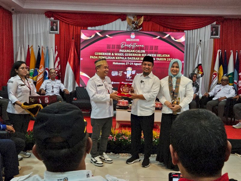 KPU Sulsel sebut Hanya 2 Paslon Mendaftar Pilgub