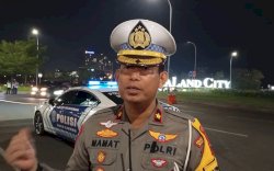 75 Personil Gabungan Satlantas Diturunkan Atur Lalulintas di Sekitar Kantor KPU Sulsel Saat Pendaftaran Cagub dan Cawagub