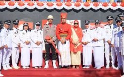 Camat Husni Mubarak Hadiri Upacara Peringatan HUT Kemerdekaan RI ke-79 di Anjungan City of Makassar