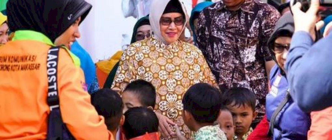 Ketua TP PKK Kota Makassar Kunjungi Lorong Cinta Damai di Kelurahan Barabaraya Selatan