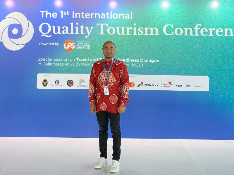 Muhammad Roem Wakili Indonesia pada Internasional Quality Tourism Conference 2024 di Bali
