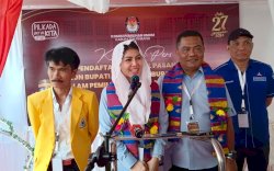 Satu-satunya Perempuan Masuk di Arena Pilkada Pinrang, Andi Hastri Akan Perjuangkan Hak-hak Perempuan