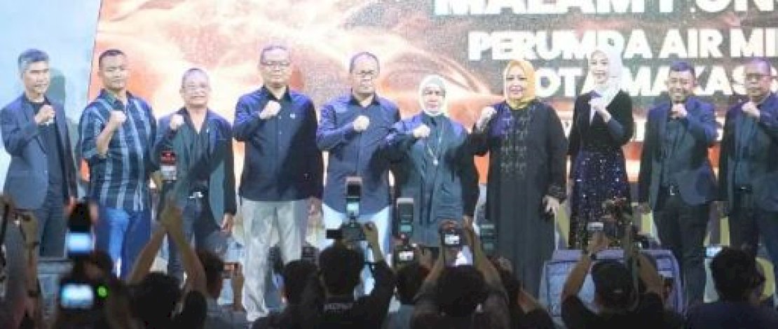 Camat Makassar Hadiri Malam Puncak Peringatan 100 Tahun PDAM