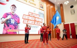 Pimpin Kontingen Sulsel Menuju PON Aceh - Sumut, Jufri Rahman Target Perolehan Medali Peringkat 5 Nasional