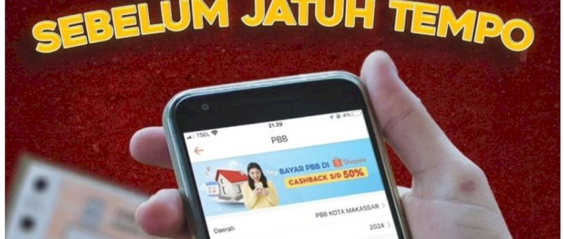 Bayar PBB Lewat Shopee dapat Cashback Sampai 50 Persen