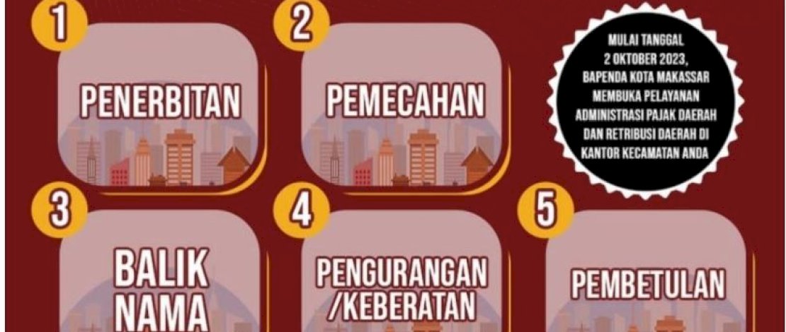 Berikut 5 Layanan Administrasi PBB-P2 di Kantor Kecamatan