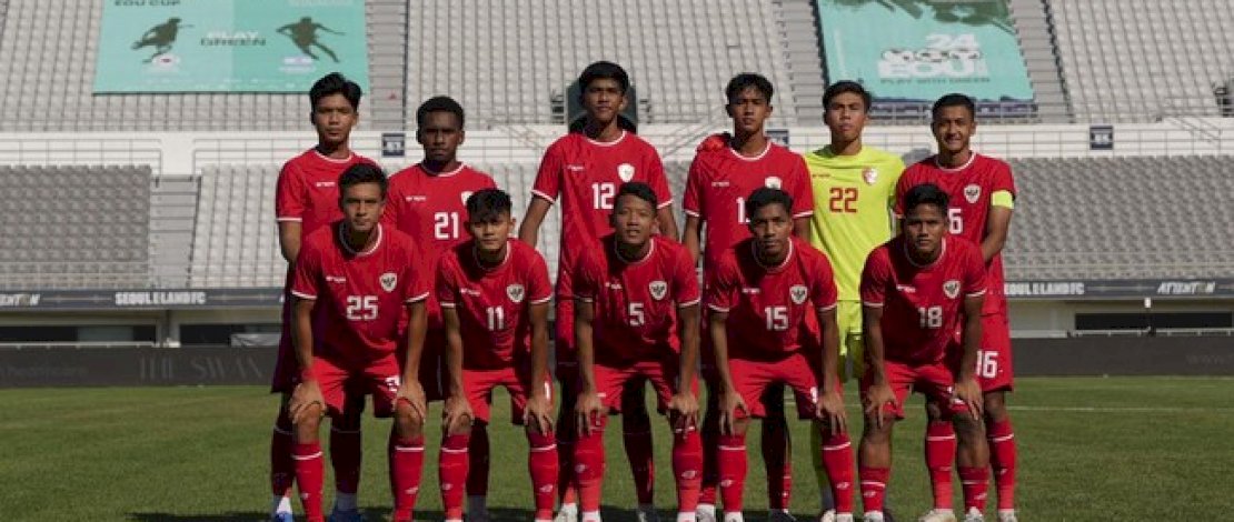 Ilustrasi Timnas Indonesia U-20 di Seoul Earth on Us Cup 2024. (PSSI) Ilustrasi Timnas Indonesia U-20 di Seoul Earth on Us Cup 2024. (PSSI)