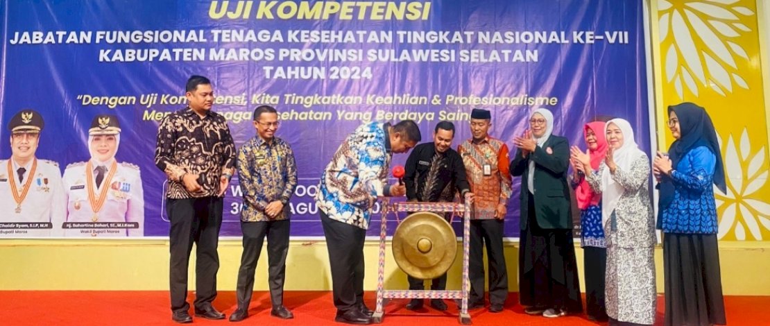 Kabupaten Maros Kembali Jadi Tuan Rumah Uji Kompetensi Tenaga Kesehatan 2024