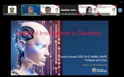 FKG Unhas Hadirkan Ahli Kecerdasan Buatan dari Amerika Serikat Jadi Dosen Tamu