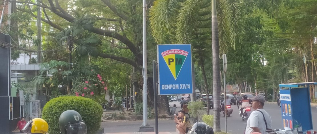 Denpom XIV/4 Makassar.