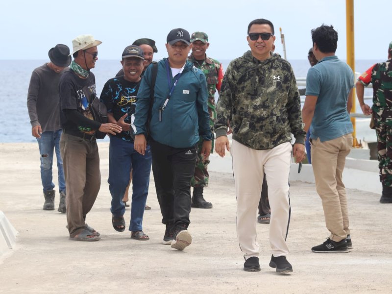 Bupati Basli Ali Sukses Yakinkan Pemerintah Pusat, Proyek Infrastruktur di Pulau Bonerate Segera Difungsikan