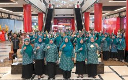 Indira Yusuf Ismail Buka Jambore HKG ke-52 TP PKK Kota Makassar