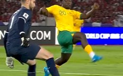 Maarten Paes Tampil Gemilang, Indonesia Tahan Imbang Australia