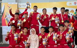 Taklukkan Jatim, Atlet Takraw Beregu Putra Sulsel Raih Medali Emas di PON Aceh-Sumut 2024