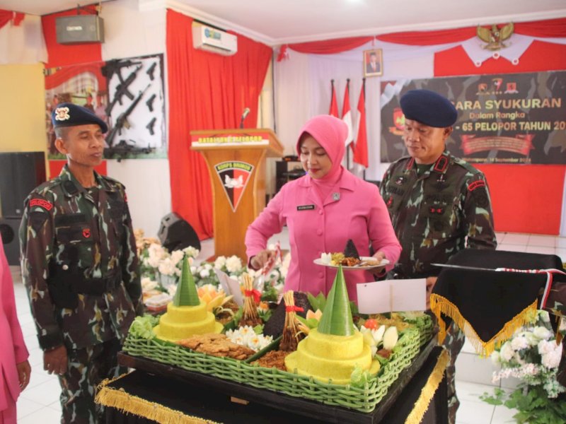 Sederhana, Syukuran HUT Pelopor ke 65 di Mako Batalyon C Pelopor