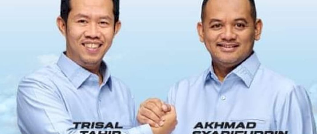 Pasangan Trisal Tahir-Akhmad Syarifuddin (Ome)