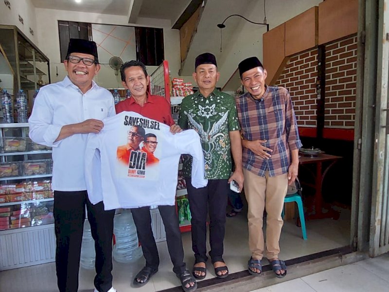 Bakal calon Wakil Gubernur Sulsel Azhar Arsyad Disambut Hangat Sejumlah Tokoh di Maros