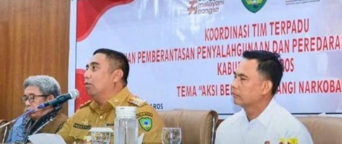 Bupati Maros Resmi Membuka Rakor Tim Terpadu P4GN Tahun 2024