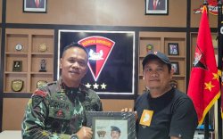 Bukamatanews Sambangi Mako Brimob Bone, Ucapkan Selamat HUT Pelopor