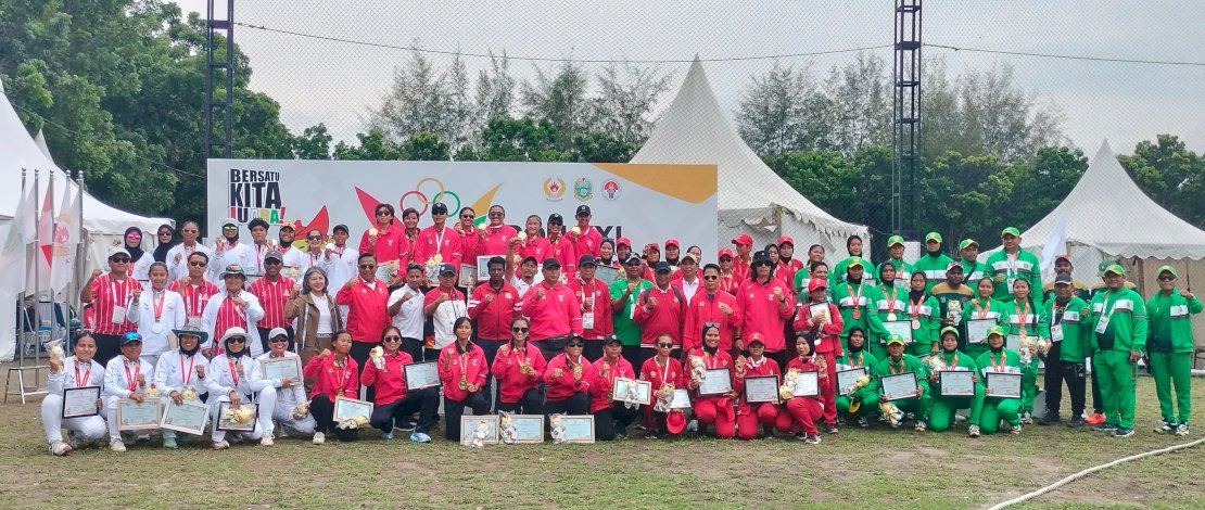 Tim soft tenis kembali mempersembahkan medali pada ajang Pekan Olahraga Nasional (PON) XXI Aceh-Sumut 2024 untuk Sulawesi Selatan (Sulsel).