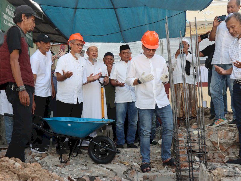 Maulid Nabi Muhammad SAW, Kapolda Andi Rian Mulai Pembangunan Pondok Tahfidz Darussalam