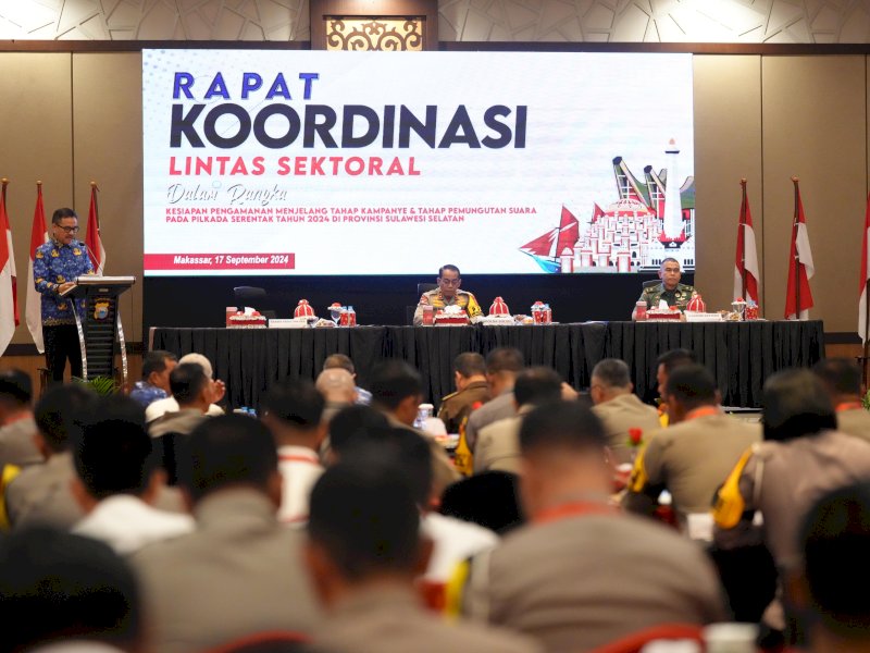 Status Sulsel Kategori Kerawanan Tinggi di Pilkada, Sekda Jufri Rahman Tekankan Pentingnya Pengamanan