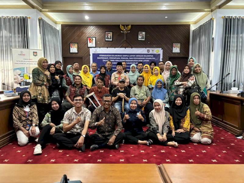 Libatkan Disabilitas, Humas Pemkab Selayar Perluas Kolaborasi Simpul SP4N LAPOR!
