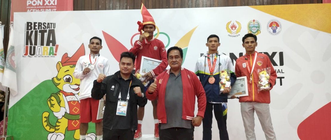 Petinju Sulawesi Selatan (Sulsel) Josua Holly Masihor kembali menyumbangkan emas pada Pekan Olahraga Nasional (PON) XXI Aceh- Sumatera Utara 2024. 