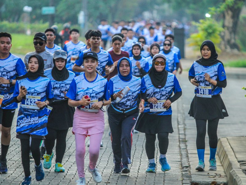 Diikuti Ribuan Pelari, Poltekpar Makassar Sukses Gelar Event Tourism Run for Fun