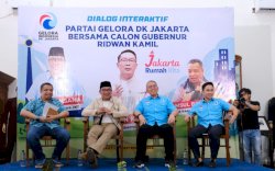 Ridwan Kamil Paparkan Solusi Jakarta Baru di Dialog Interaktif Bersama Partai Gelora